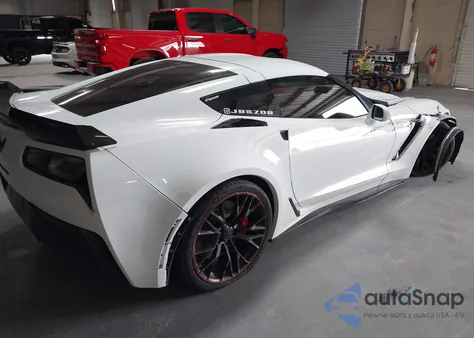 2019 Chevrolet Corvette Z06 from USA, damaged, VIN 1G1YU2D67K5603561